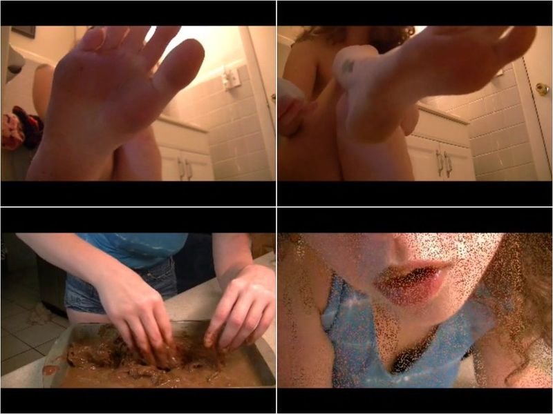 (LindzyPoopgirl) - Compulsory Expression Of Shit Video 04 [SD / 172 MB] - Toilet Slavery, Domination, Scat