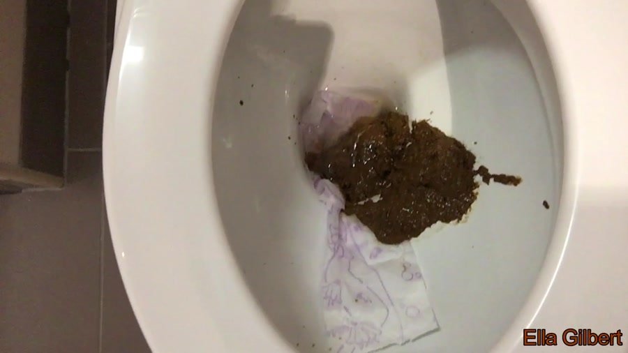 (EllaGilbert) - 3 Types of Shit One Single Day [HD 720p / 247 MB] - Shit / Poop