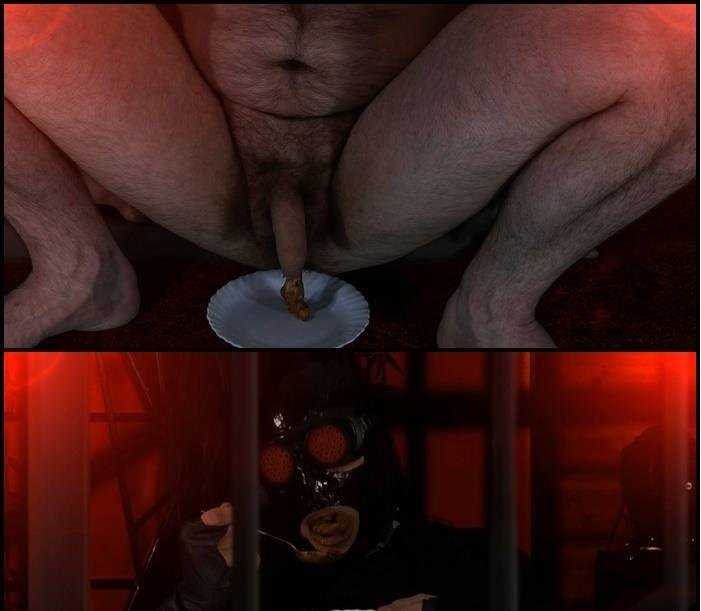 Fetish-zone: (ShitGirl) - Day-1 Breakfast from Mr [FullHD 1080p] - Humiliation, Latex