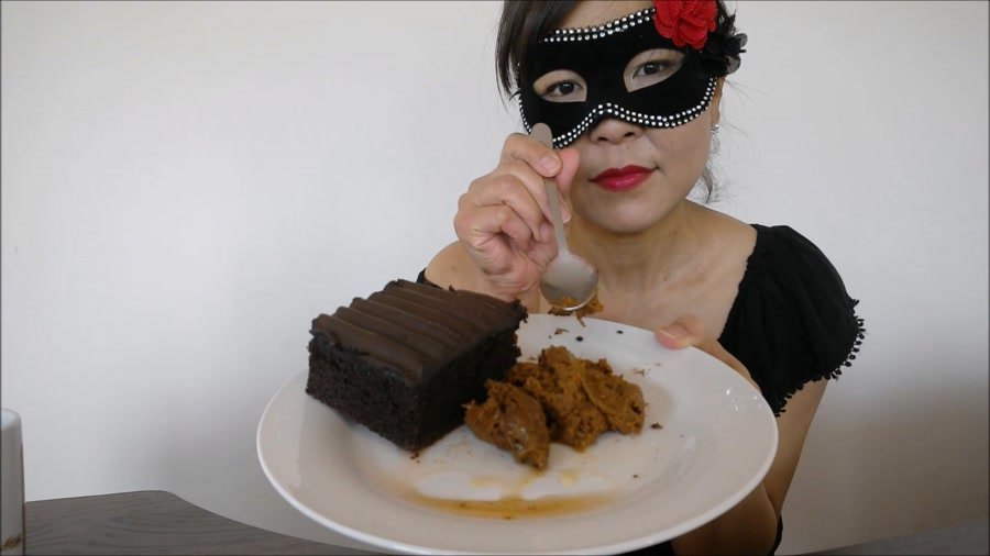 Asia: (Japan) - Chocolate Shit Mud Cake [FullHD 1080p] - Scat, Solo