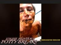 Hightide-Video: (Louise Hunter) - LOUISE HUNTER'S POTTY BREAKS [HD 720p] - Solo, Milf, Eat