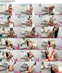 DreamTranny.com: (Nataly Sousa) - A Stiff Cock And A Machine-Fucked Ass [HD / 492,43 Mb] - 