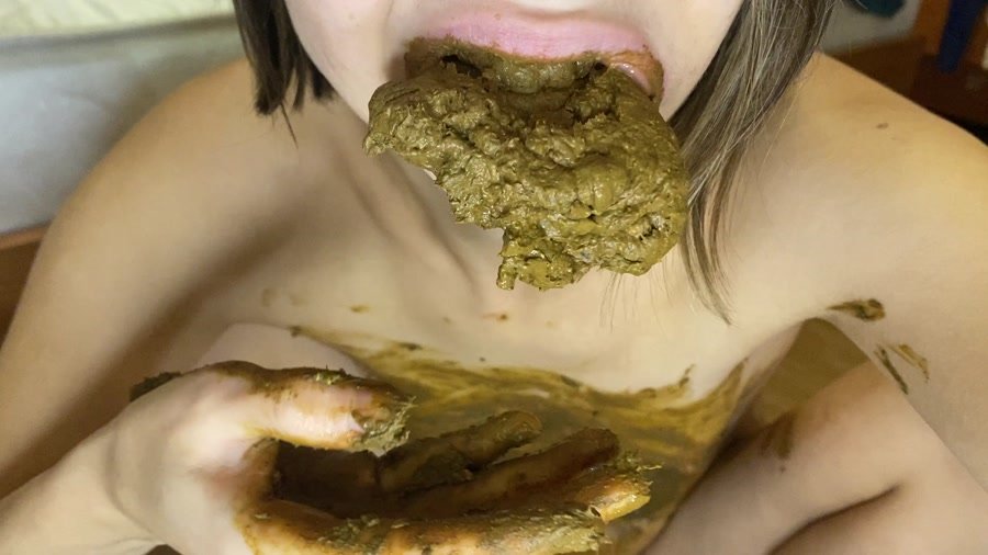 Eating: (p00girl) - Shit from the fucking machine to chew smear [FullHD 1080p] - 