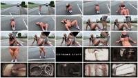 Toilet Slavery: (Devil Sophie) - Hungry for sports - please shit me really full - Public on the roadside [FullHD 1080p] - Outdoor, Shit
