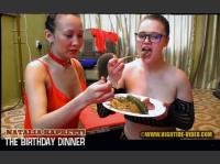 Hightide-video.com: (Natalia Kapretti, Sasha, Maya) - NK15 - THE BIRTHDAY DINNER [SD] - Sex Scat, Blowjob
