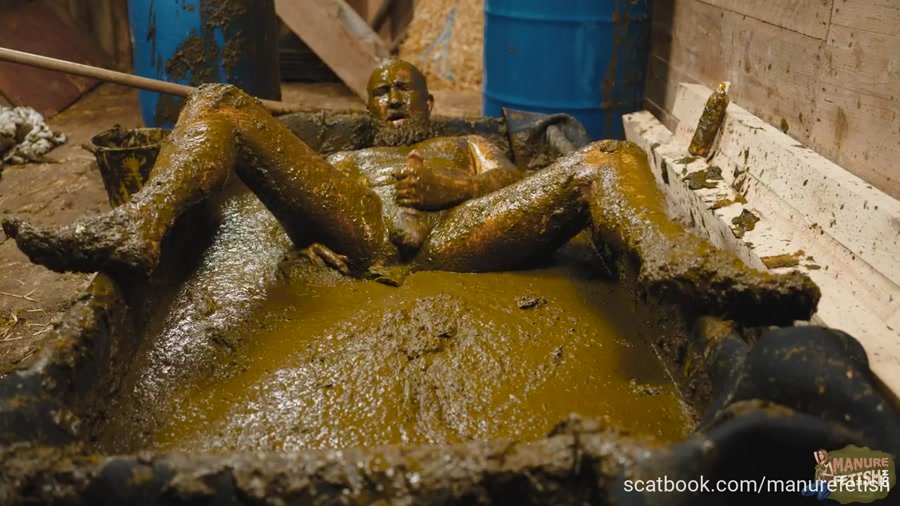 Man Scat: (Franky) - Franky's Time in the Manure Basin Manure Fetish [HD 720p] - Solo, Shit