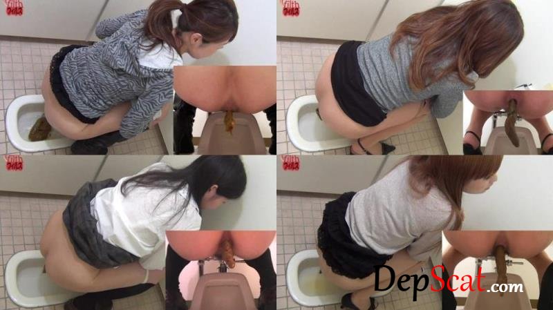 Double view toilet spycam pooping. BFFT-06 スカトロ, Copro [HD 720p / 3.27 GB]