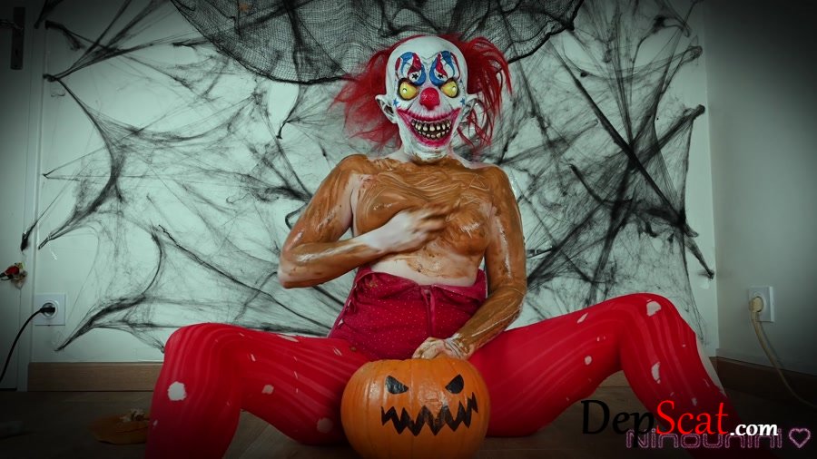 DIRTY HALLOWEEN: (Fetish) - I shit and piss in a pumpkin for Halloween before playing with the contents and fucking my ass! [UltraHD 4K] - Solo, Masturbation