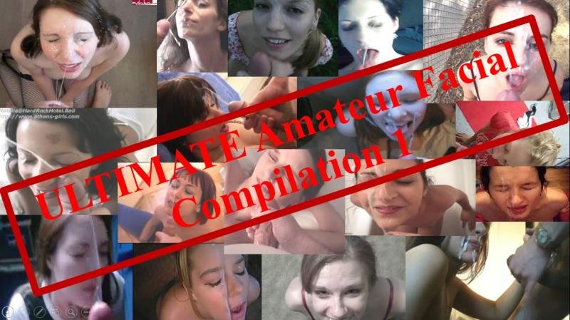 ManoJob: (Ultimate) - Amateur Facial Compilation [SD / 620 MB] - POV / Bukkake