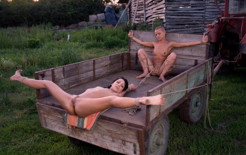 SexAndSubmission: (Cj, Sabrina Sweet) - Farm Slaves From Budapest [HD / 1.01 GB] - BDSM / Bondage