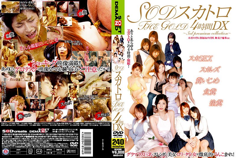 SOD: (Nozomi Kimura) - THE GOLD DX scatology SOD for 4 hours [DVDRip / 3.94 GB] - Scat / Japan
