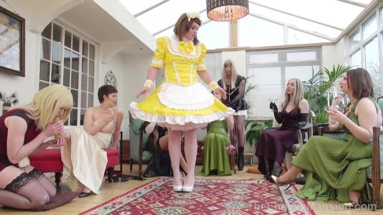 TheEnglishMansion: (Governess Ely, Goddess Miss Kelly, Miss Vivienne L'Amore, Mistress Sidonia, Mistress Evilyne) - Pretty Maid Manor Pt1 [HD / 568 MB]