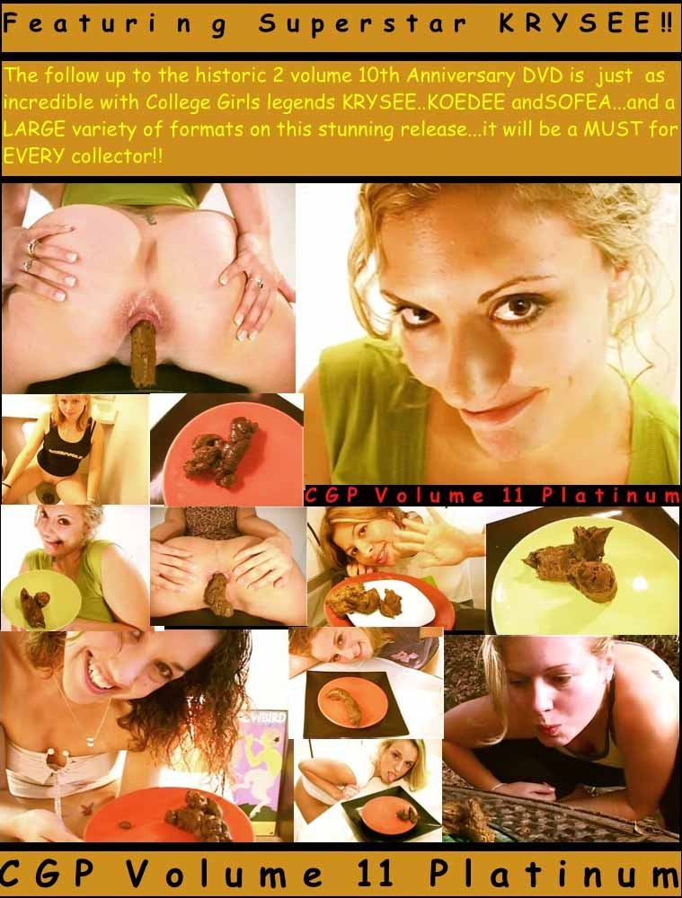X-Models: (Paige, Koedee, Sofea, Annah, Mercedes, Mycah) - College Girls Pooping 11 [DVDRip] - Scat, Teen, Solo Scat