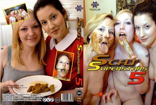 X-Models: (Louise Hunter, Susan, Tiffany, Maisy, Kira) - Scat Superstars 5 [DVDRip] - Lesbians, Shitting