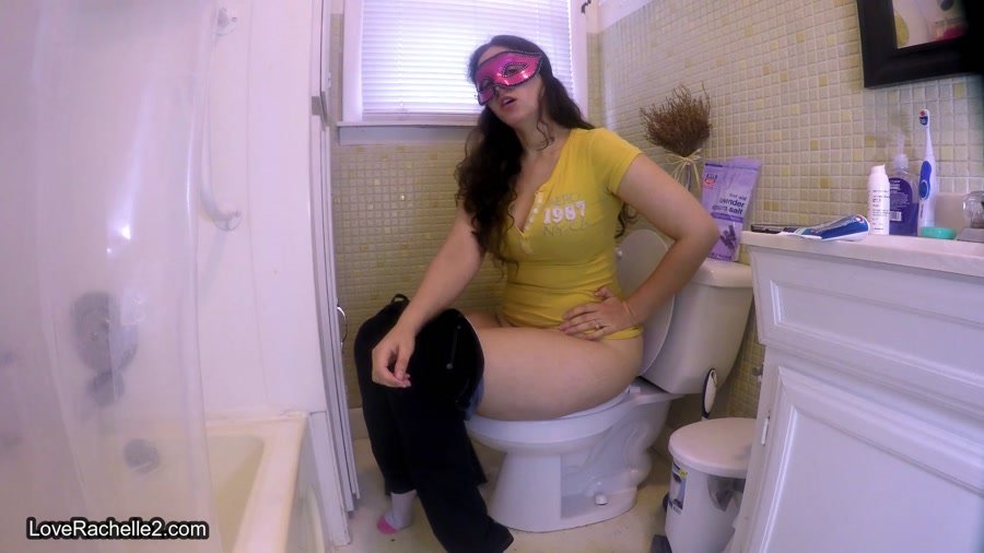 Toilet Slavery: (LoveRachelle2) - Shove Your Face Down My Toilet [FullHD 1080p] - Shitting Girls, Solo