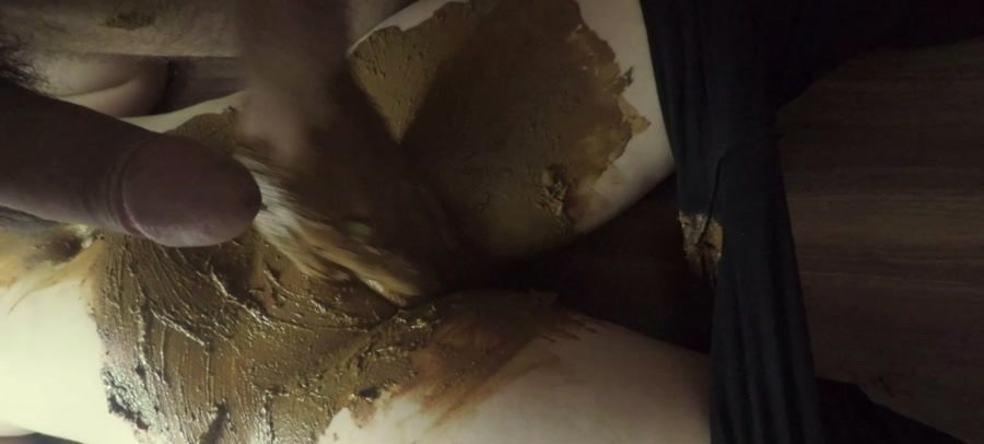 Sex Shit: (KatiePoo) - Black leggings and smearing on pussy part 2 [FullHD 1080p] - Anal, Amateur