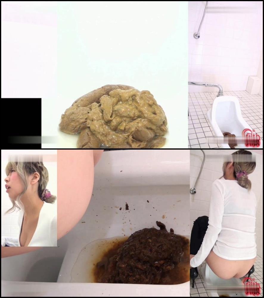 DLFF-093 - Pooping girls in toilet voyeur. [FullHD 1080p] - Closeup, Jade scat