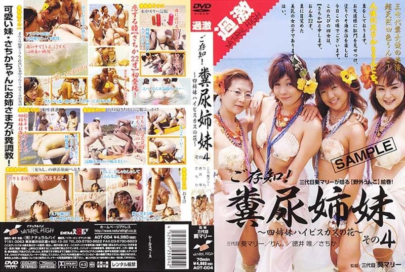Copro - Lesbian scat orgy on the beach. [SD] - スカトロ, Shit in mouth