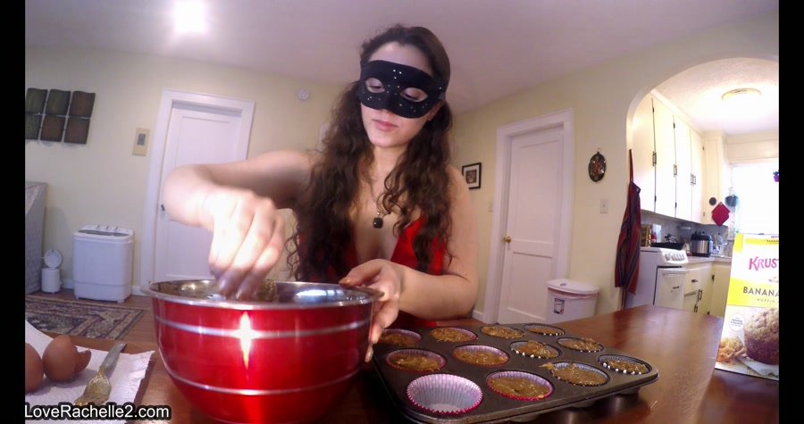 Defecation: (LoveRachelle2) - Slave Deserves A Treat! Baking Poop Muffins [UltraHD 4K] - Scatology, Solo