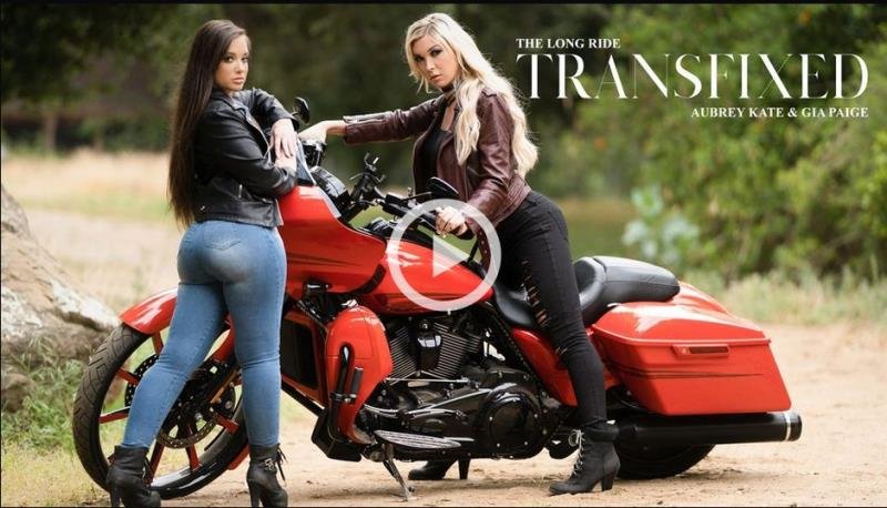 Transfixed.com: (Aubrey Kate, Gia Paige) - The Long Ride [SD / 378.83 Mb] - 