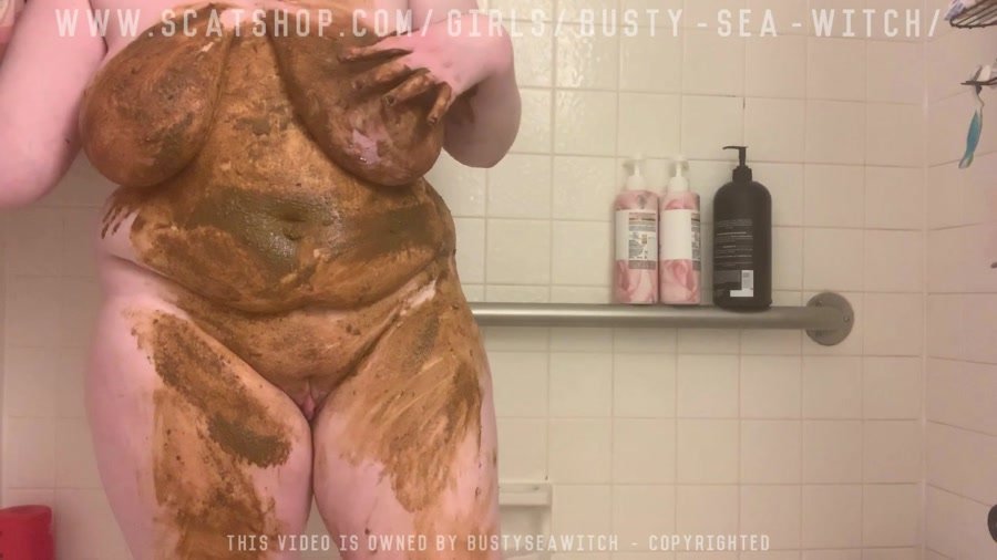 Desperation: (BustySeaWitch) - Teen Fart Sniffing & Thick Poop Smear [HD 720p] - BBW, Solo, Milf