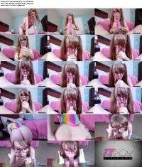 TsPov.com: (Stella Locke) - Cute Trans Nerd Is A Delightful Cocksucker [SD / 279,22 Mb] - 