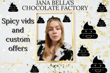 Scatshop.com: (JanaBella) - Jana Bella's special edition chocolate milkshake [UltraHD 4K] - Masturbation, Teen