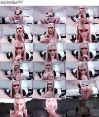 TsPov.com: (Syn Stranger) - Cute Trans Schoolgirl Enjoys Sucking Dick [HD / 447,98 Mb] - 