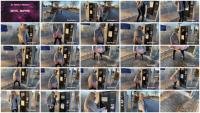 Outdoor Scat: (Devil Sophie) - Shed on ticket machines - now fully lubricated [UltraHD 4K] - Scat, Solo, Milf