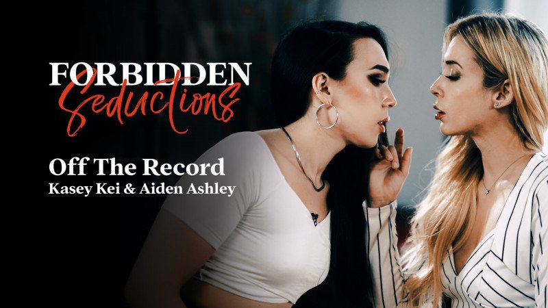 AdultTime.com: (Aiden Ashley, Kasey Kei) - Off The Record [SD / 652,46 Mb] - 
