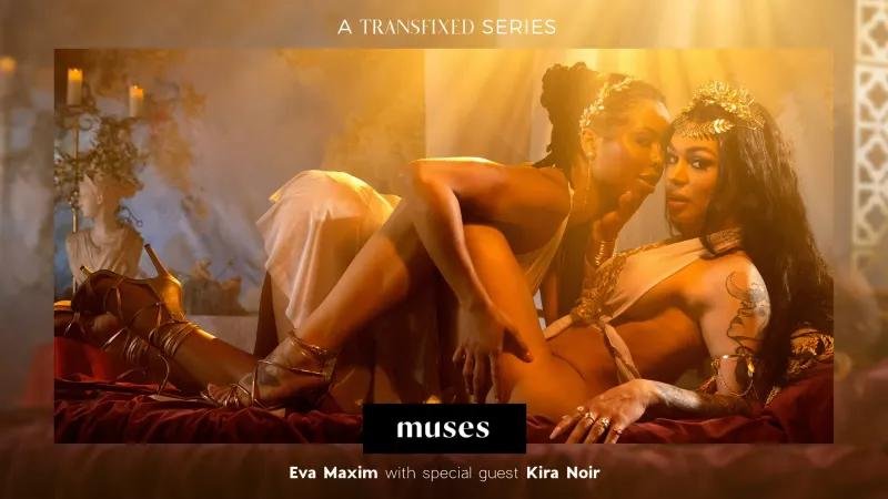 Transfixed.com: (Kira Noir, Eva Maxim) - MUSES: Eva Maxim [FullHD / 1,64 Gb] - 