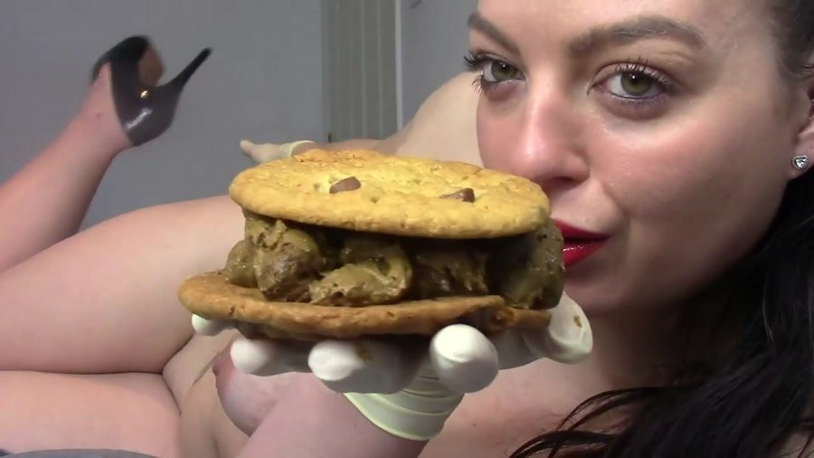 Shit Cookie: (Evamarie88) - Scat cookie filling [FullHD 1080p] - Dirty Anal, Solo