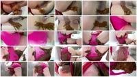 Panty Scat: (Thefartbabes) - Ruin Pink Panties - Massive Shit For Lunch [FullHD 1080p] - Scat, Solo