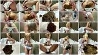 Poop Videos: (Thefartbabes) - Huge Poops In Cotton Panties [FullHD 1080p] - Solo, Blonde