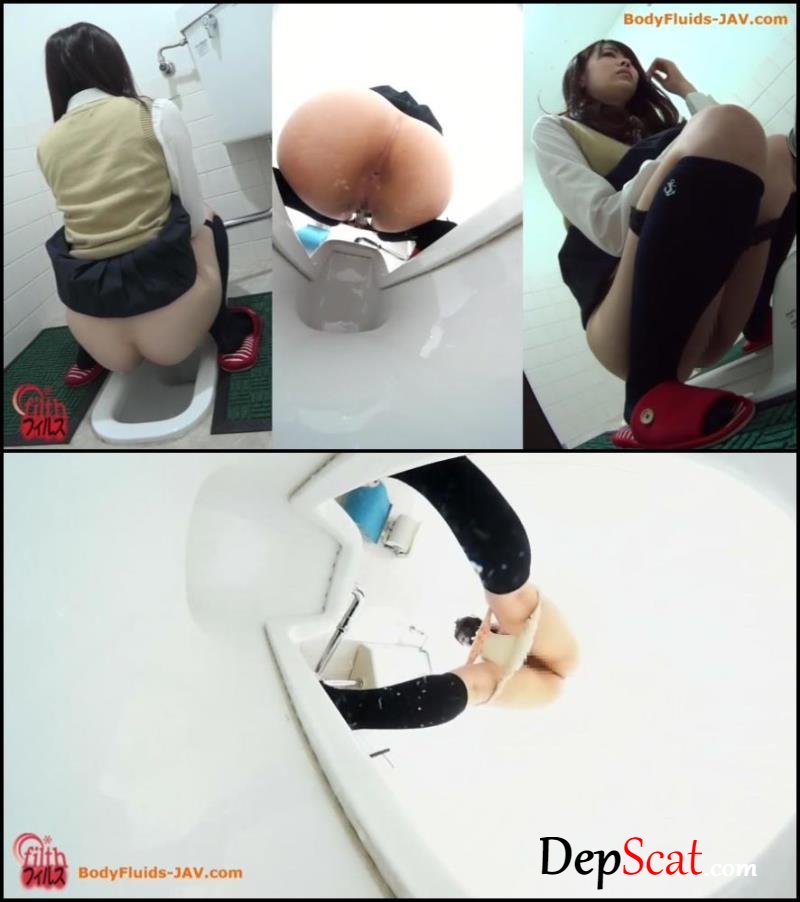 Morning defecation of two sisters. BFFF-116 Defecation, Filth jade [FullHD 1080p / 206 MB]