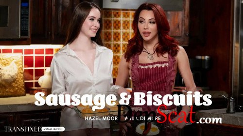 Transfixed.com / AdultTime.com: (Hazel Moore, Ariel Demure) - Sausage And Biscuits [SD / 385 MB] -