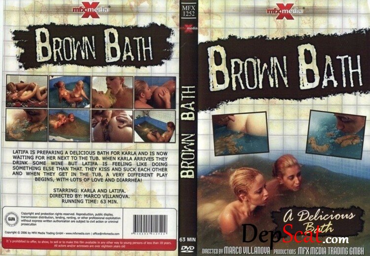 MFX Media: (Latifa, Karla) - Brown Bath [DVDRip] - Scat, Lesbian