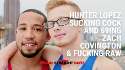 Hunter Lopez Sucking Cock And 69ing Zach Covington & Fucking Raw [HD 720p] 287 MB