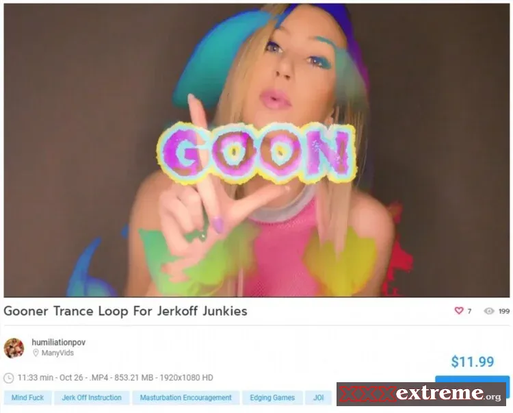 Gooner Trance Loop For Jerkoff Junkies [FullHD 1080p] 871.5 MB