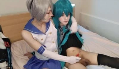 may 1s & stray3981 - Shimakaze x Miku cosplay [FullHD 1080p] 1.51 GB