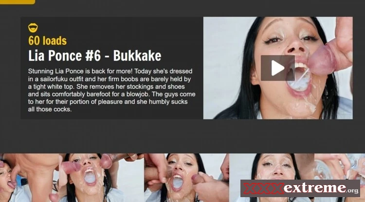 Lia Ponce #6 - Bukkake [FullHD 1080p] 1.65 GB