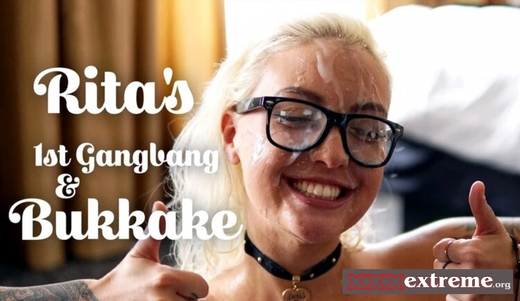 Rita - Rita's 1st Gangbang & Bukkake [HD 720p] 1.32 GB