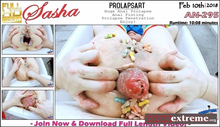 Sasha - PROLAPSART - Huge Anal Prolapse, Anal Fisting, Prolapse Penetratian Enjoy [Full HD] 769.9 MB