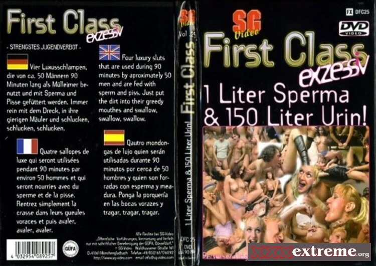 First Class #25 - 1 Liter Sperma & 150 Liter Urin [DVDRip] 902.4 MB