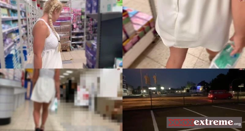 Devil Sophie - Public im Kaufladen - Windelpiss und Anprobe - Wischmob Einfuehrung extrem pervers [FullHD 1080p] 232.04 MB