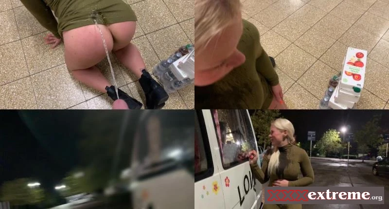 Devil Sophie - Pissed in the middle of the exit of the shopping center [FullHD 1080p] 228.92 MB
