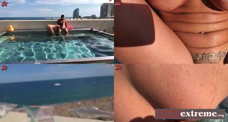 TexasPatti - Über den Dächern Barcelonas  Geile Kulisse - geiler Fick 31 08 18 [FullHD 1080p] 289.64 MB