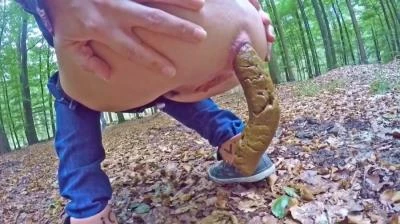 Preview of HUGE Sausage In The Woods [HD 720p] 31.6 MB