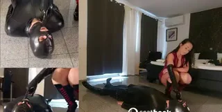 Na los friss meine Scheiße restlos auf - Femdom Scat - Toilet Slave download on XXXExtreme