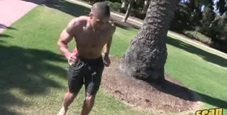 SC-1518 Montgomery: A Video-Type Solo Clip Outdoors - Gay - Extreme Porn Video on XXXExtreme